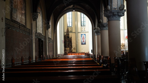 interior of the cathedral of st john the baptist
