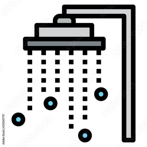take shower health hygiene routine icon