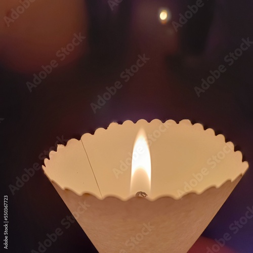 candles in the dark