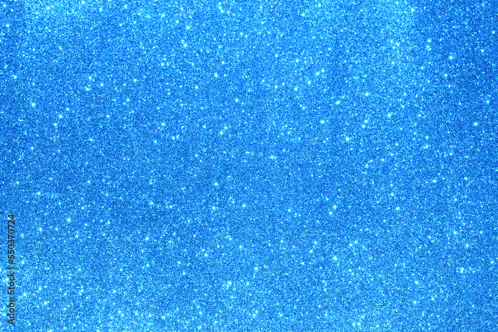 Light blue glitter background...Texture of light blue glitter particles.