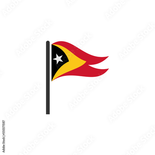Independence day of East Timor vector set sign symbol