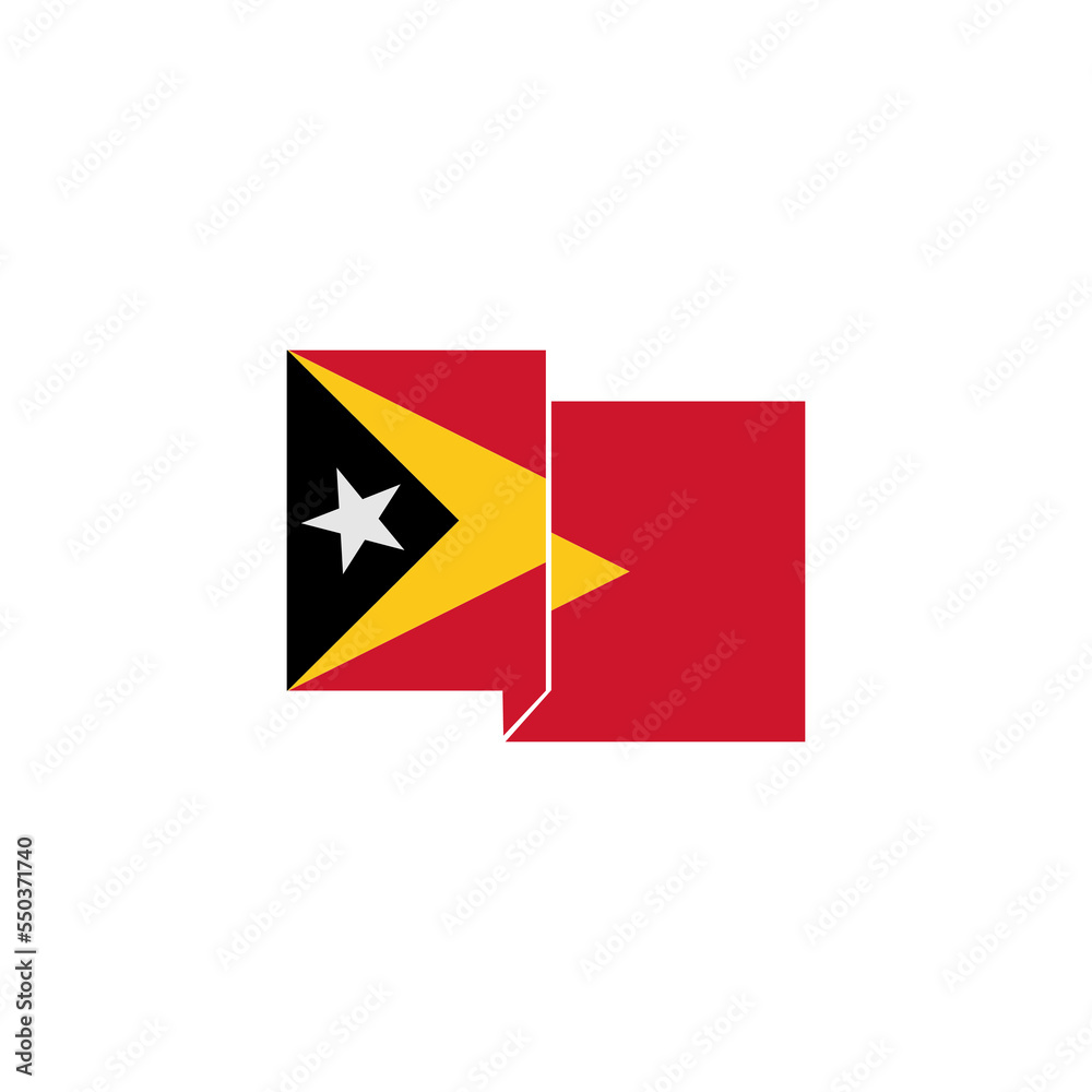 Independence day of East Timor vector set sign symbol Independence day of East Timor vector set sign symbol