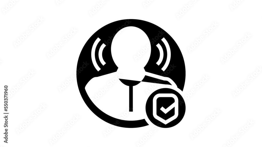 verified profile glyph icon animation verified profile glyph icon animation