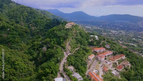 Aerial view of Homes in the Mountain 