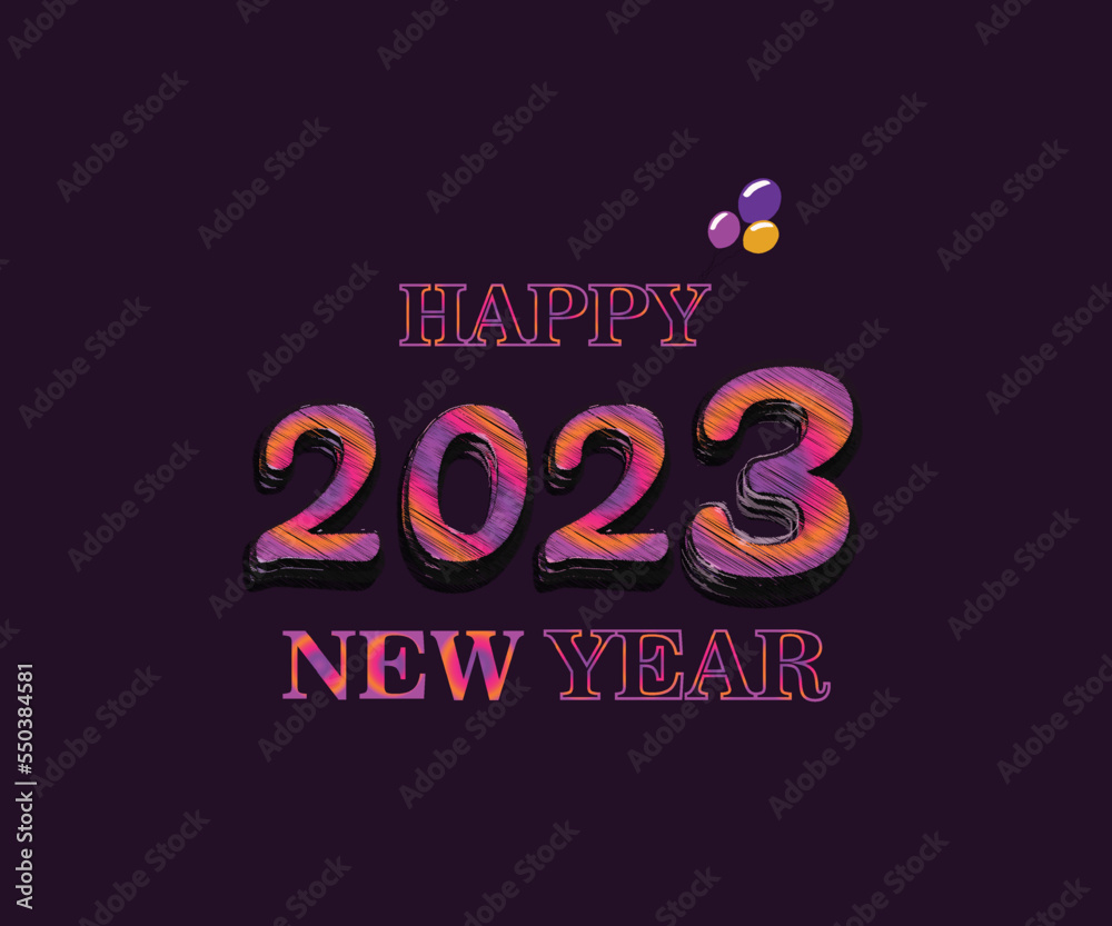2023 New Year Title Design 2023 New Year Title Design