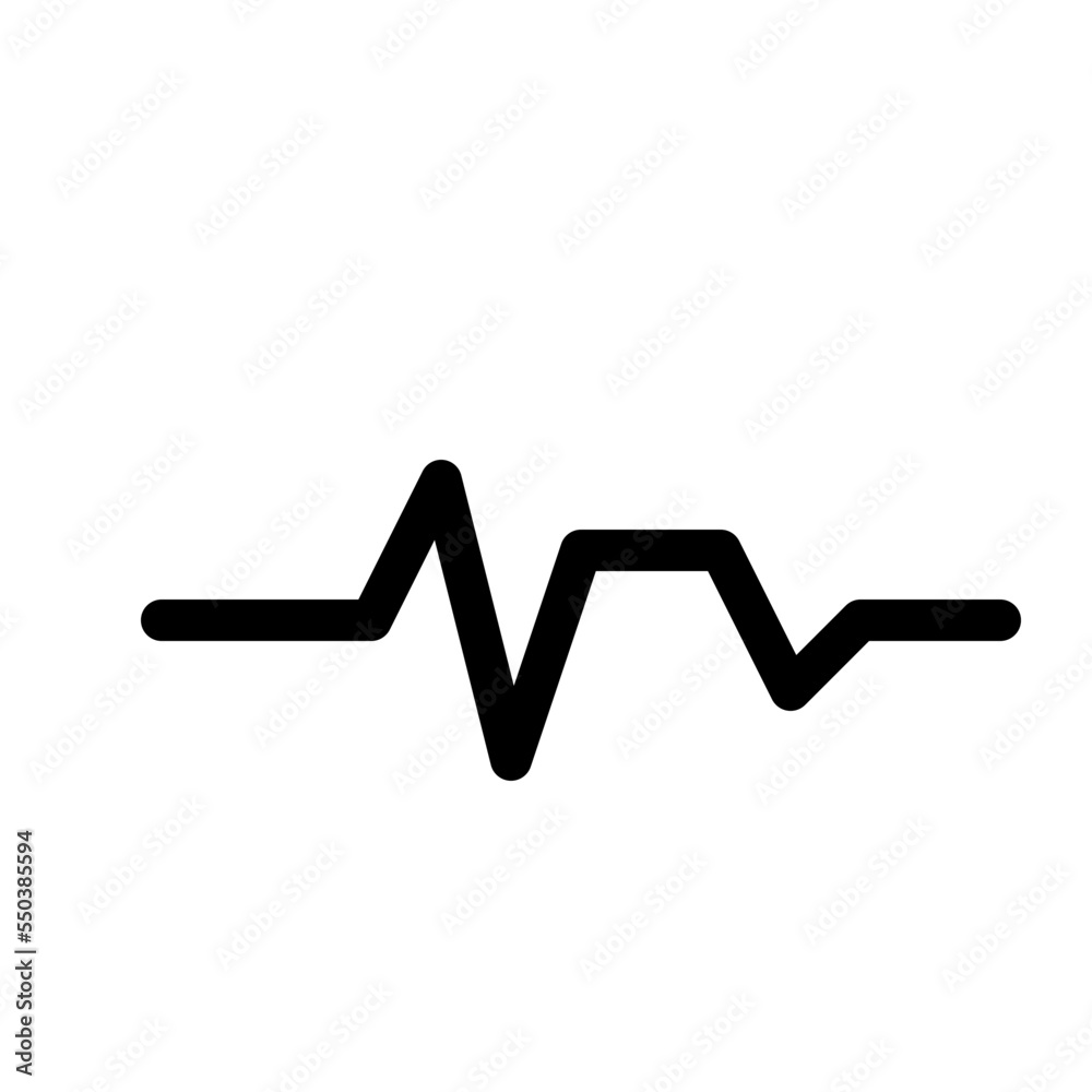Vector pulse Icon Vector pulse Icon