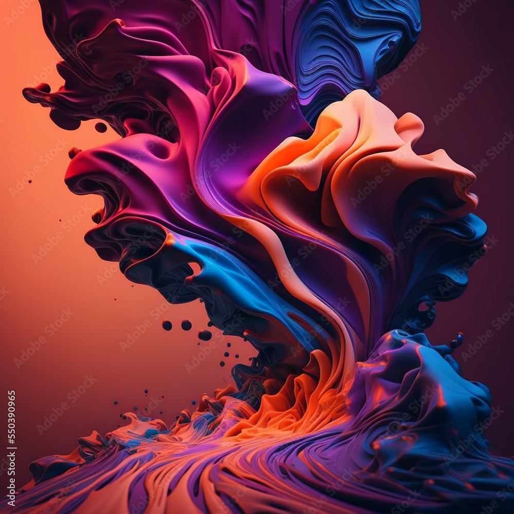 fractal background colorful