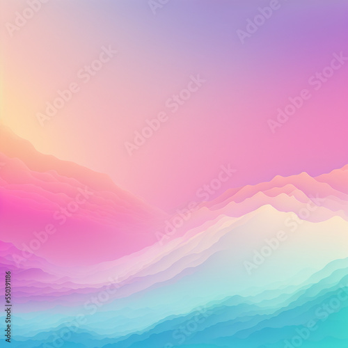 abstract background colorful with waves © Aperture Vintage