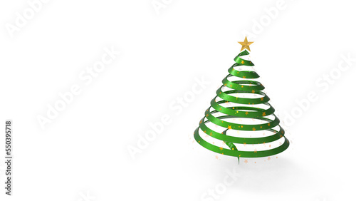 Conceptual christmas tree