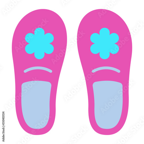 Slippers Flat Icon