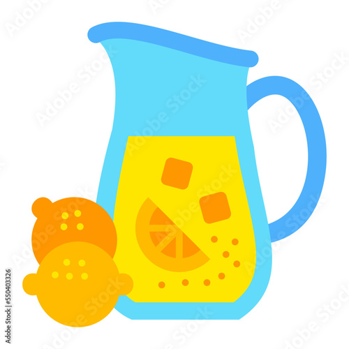 Lemonade Flat Icon
