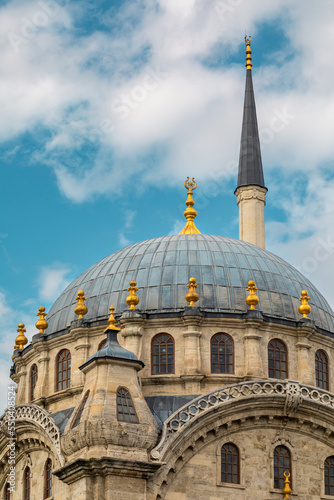 Nusretiye Mosque is an ornate mosque located in the Tophane district of Beyoğlu, Istanbul, Turkey. photo