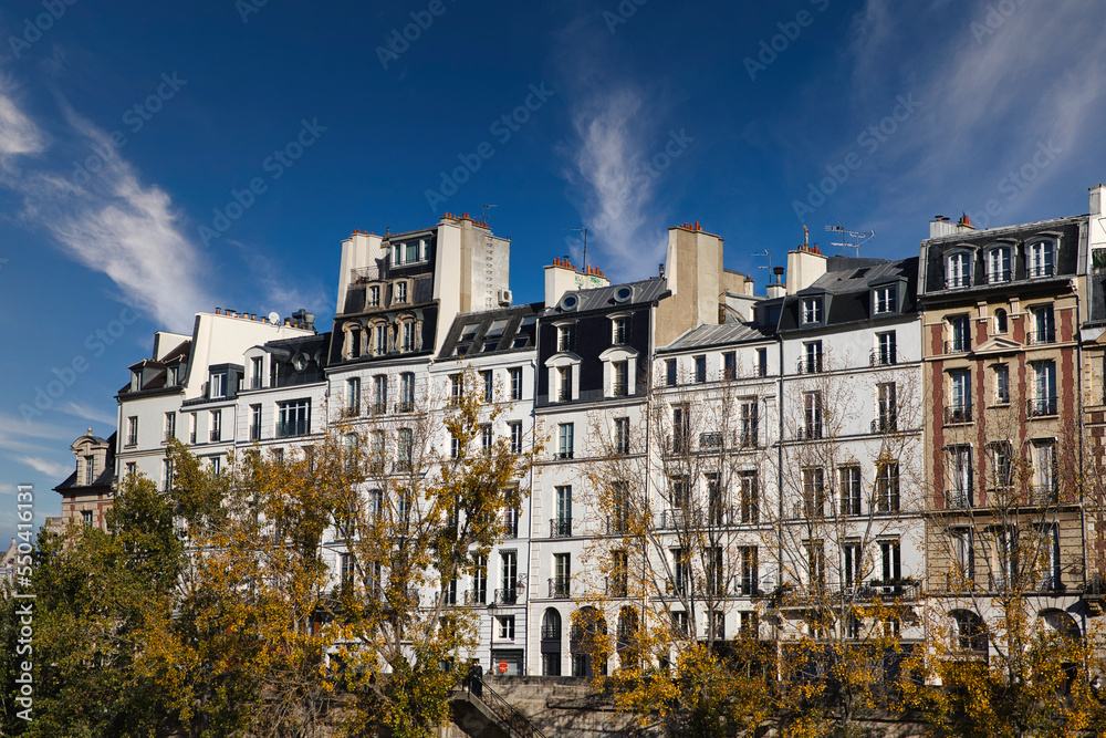 Naklejka premium Façades de Paris