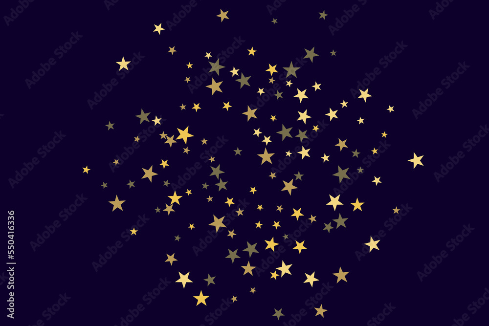 Star confetti. Gold casual confetti background. Bright design pattern. Star confetti. Gold casual confetti background. Bright design pattern.