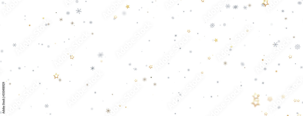 Christmas Card - Snowflakes Of Paper In Frame Christmas Card - Snowflakes Of Paper In Frame