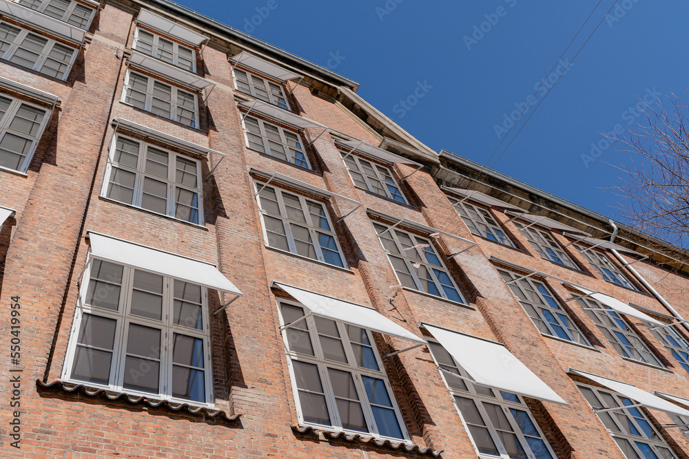 Glass windows. Windows in a multi-storey building. Glass windows. Windows in a multi-storey building.