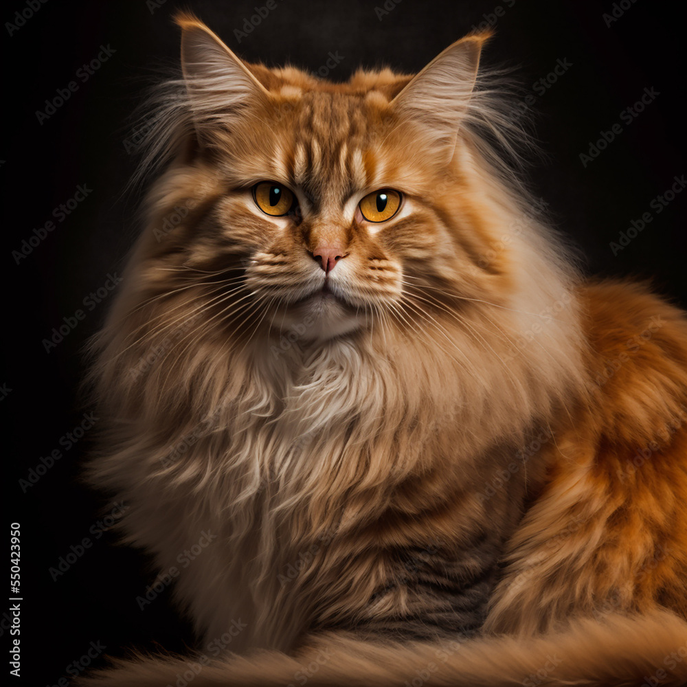 cute haired cat cute haired cat