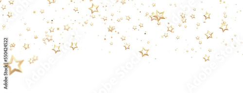 stars background, sparkle lights confetti falling. magic shining Flying christmas stars on night