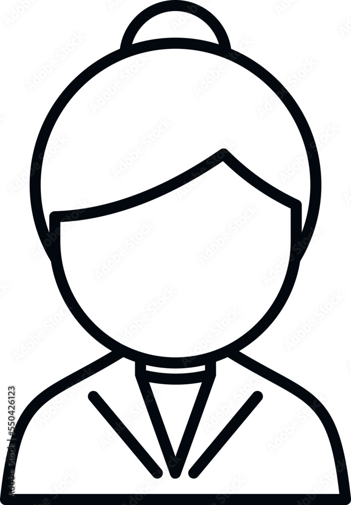 Lab scientist icon outline vector. Medical research. Science test Lab scientist icon outline vector. Medical research. Science test