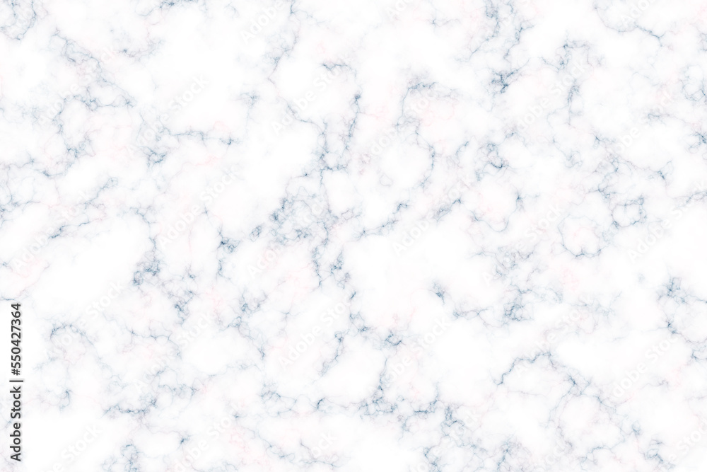 White marble texture with natural light blue and pink pattern for background or design art work. Abstract computer generated illustration.