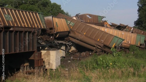 Train Derailment near Silverlake, Kansas