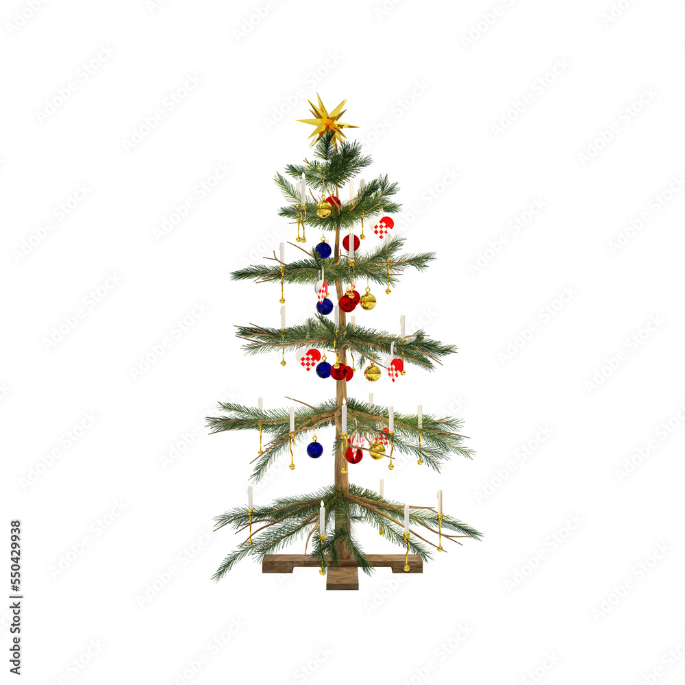 christmas tree isolated christmas tree isolated