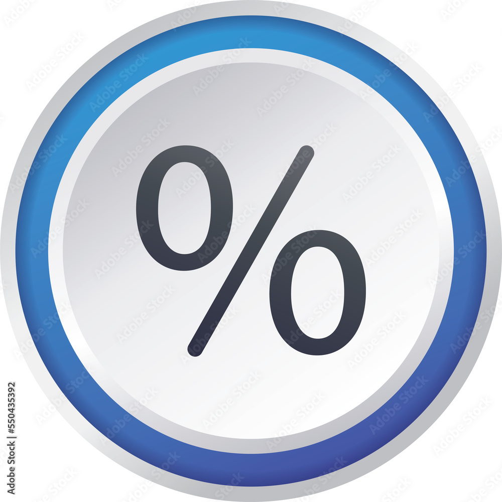 percent button flat icon button vector design percent button flat icon button vector design