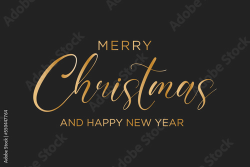Merry Christmas Text  Merry Christmas Background  Christmas Text  Christmas Background  Merry Christmas and Happy New Year  Vector Illustration Background