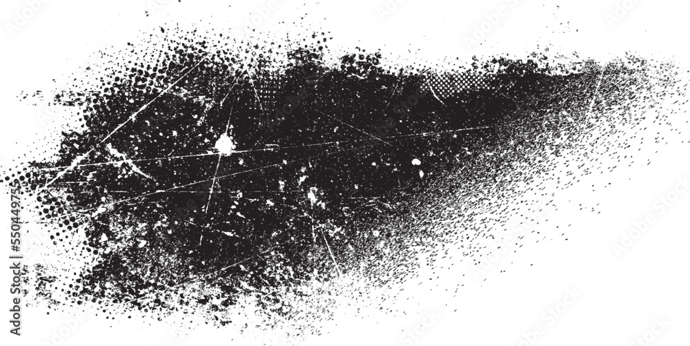 Scratched Ink Texture Splatter scratched Texture . Distress Grunge background . Scratch ...