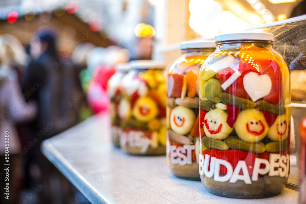 Obraz premium christmas pickle budapest