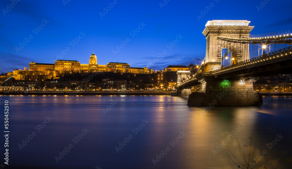 most famous Budapest view at twiglight