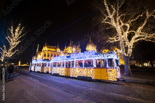 cristmas tram