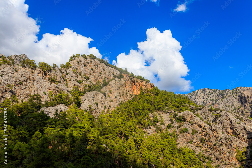 View of the Taurus mountains in Antalya province, Turkey View of the Taurus mountains in Antalya province, Turkey