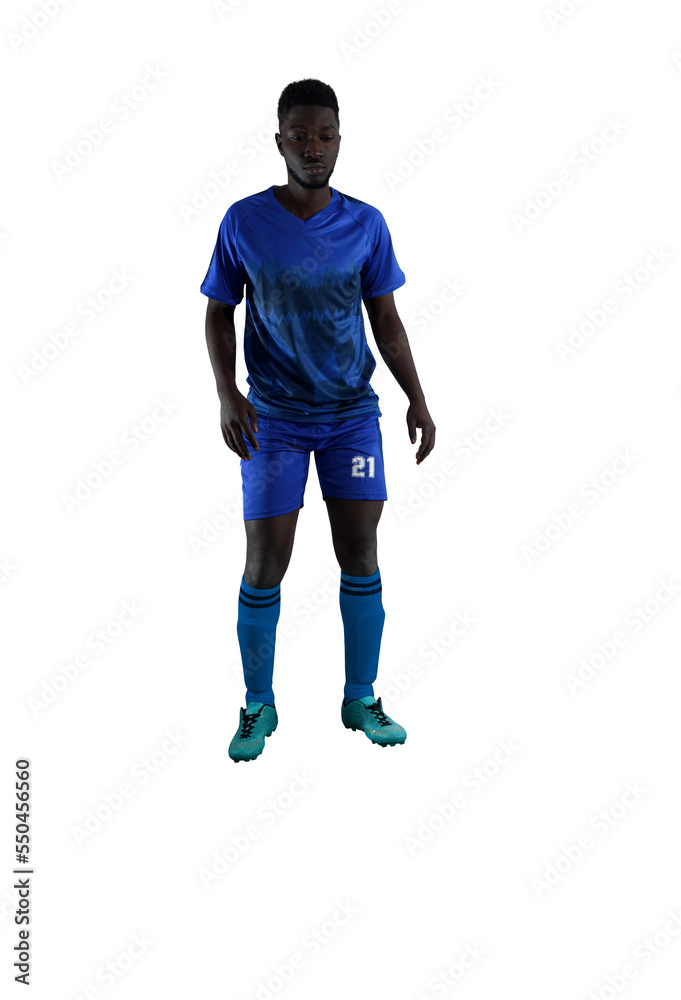 Soccer player play with soccerball during a football match Soccer player play with soccerball during a football match