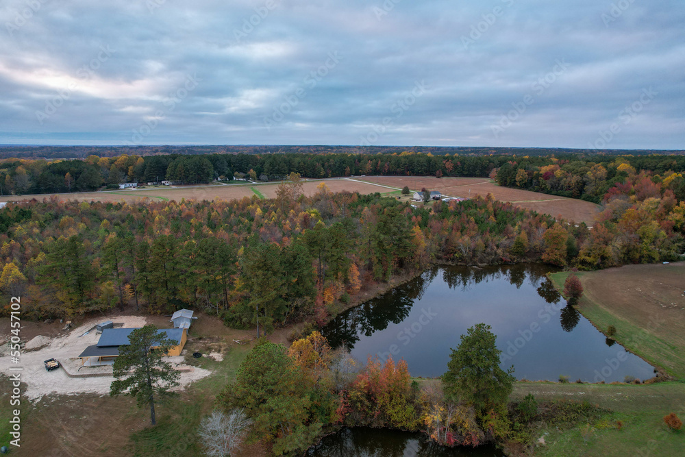 Central North Carolina Countryside during autumn. Louisburg, NC. Just north of Raleigh 4