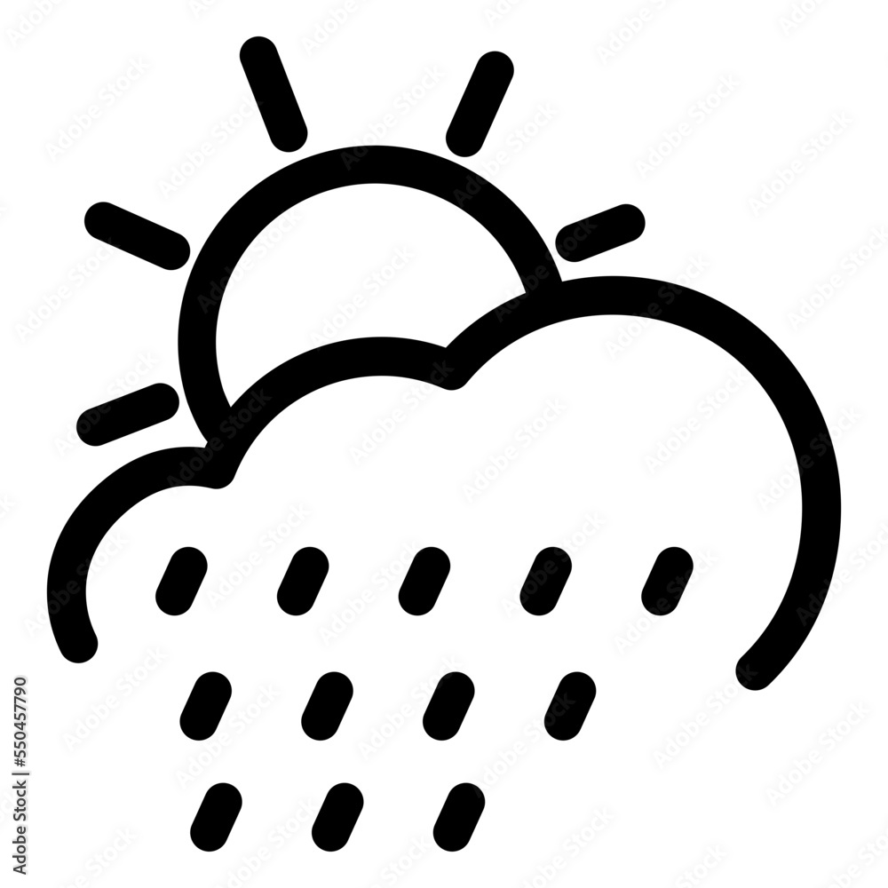 Editable weather ui icons vector illustrations Editable weather ui icons vector illustrations