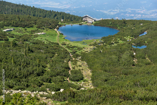 Summer Landscape of Pirin Mountain near Bezbog Lake, Bulgaria