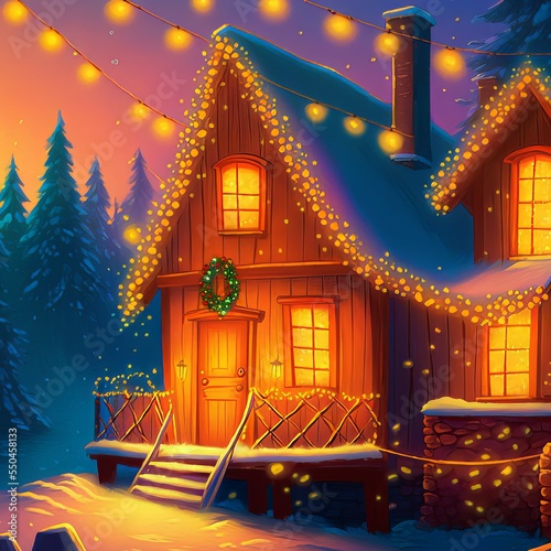 Chirstmas warm house #0