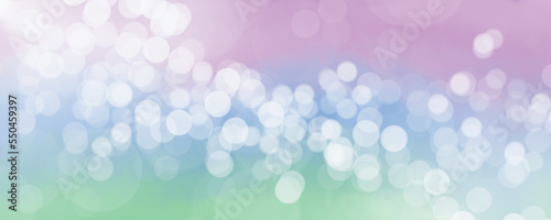 bright pastel bokeh light background