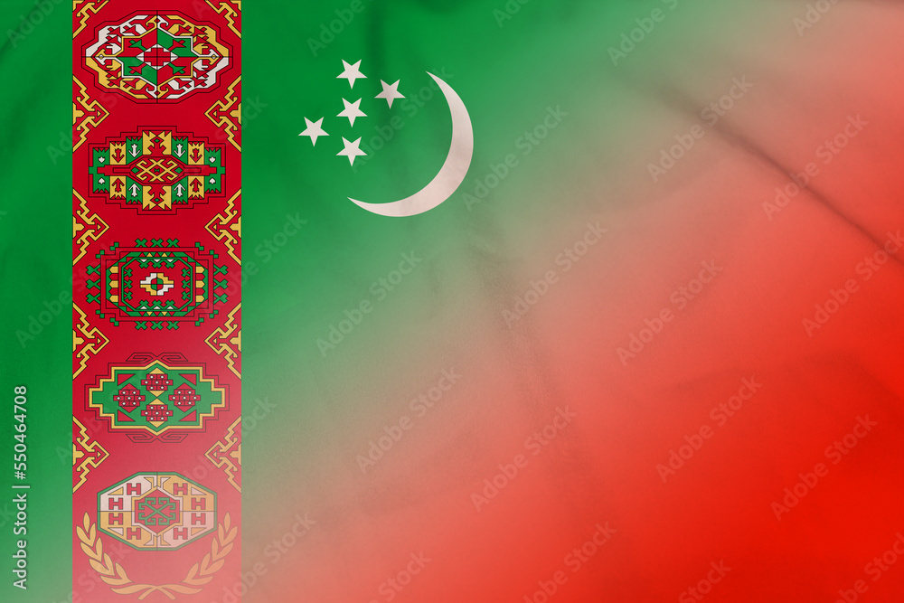 Turkmenistan and East Timor government flag transborder negotiation  TKM