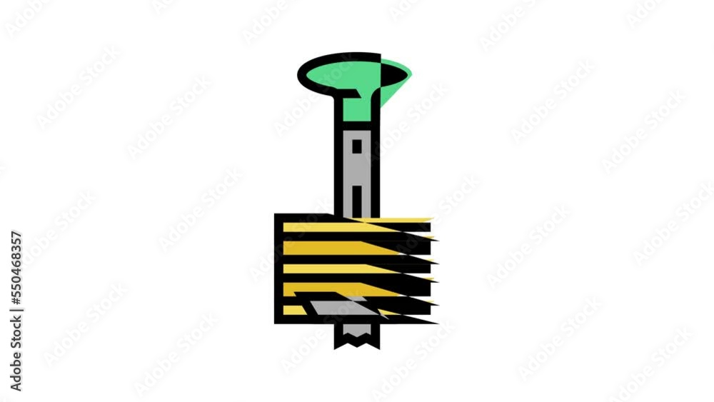 cutter slicer pineapple color icon animation cutter slicer pineapple color icon animation