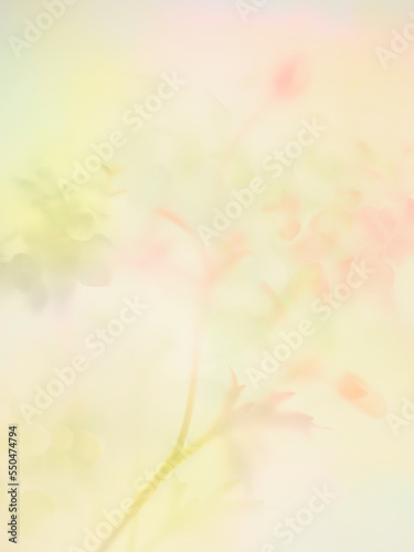 Abstract fresh bright floral background