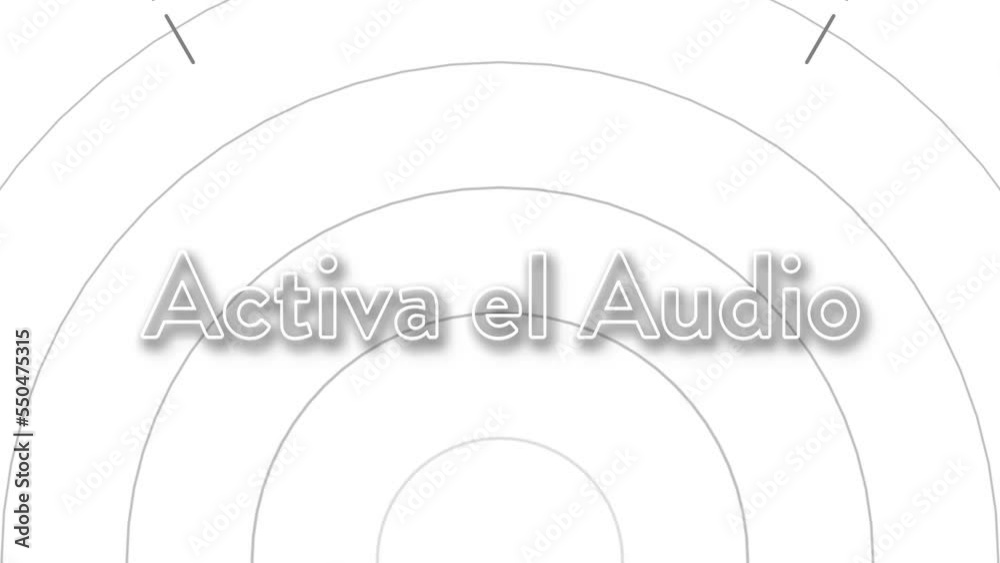 Activa el Audio Blanco