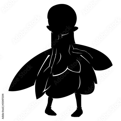 character silhouette design