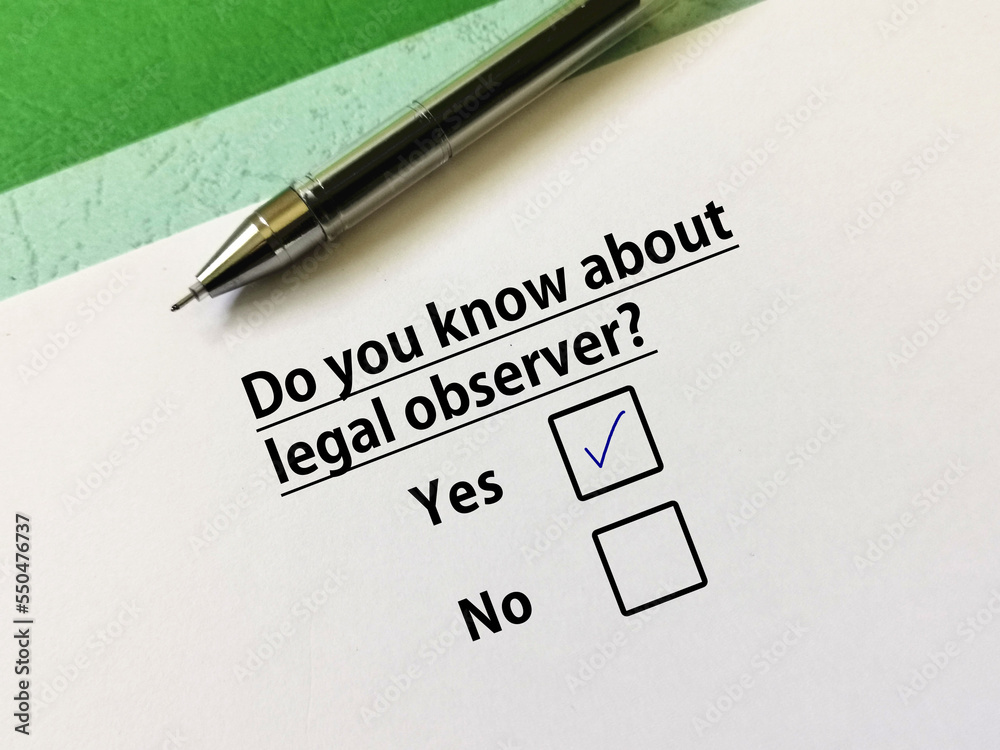 Questions about protest Questions about protest
