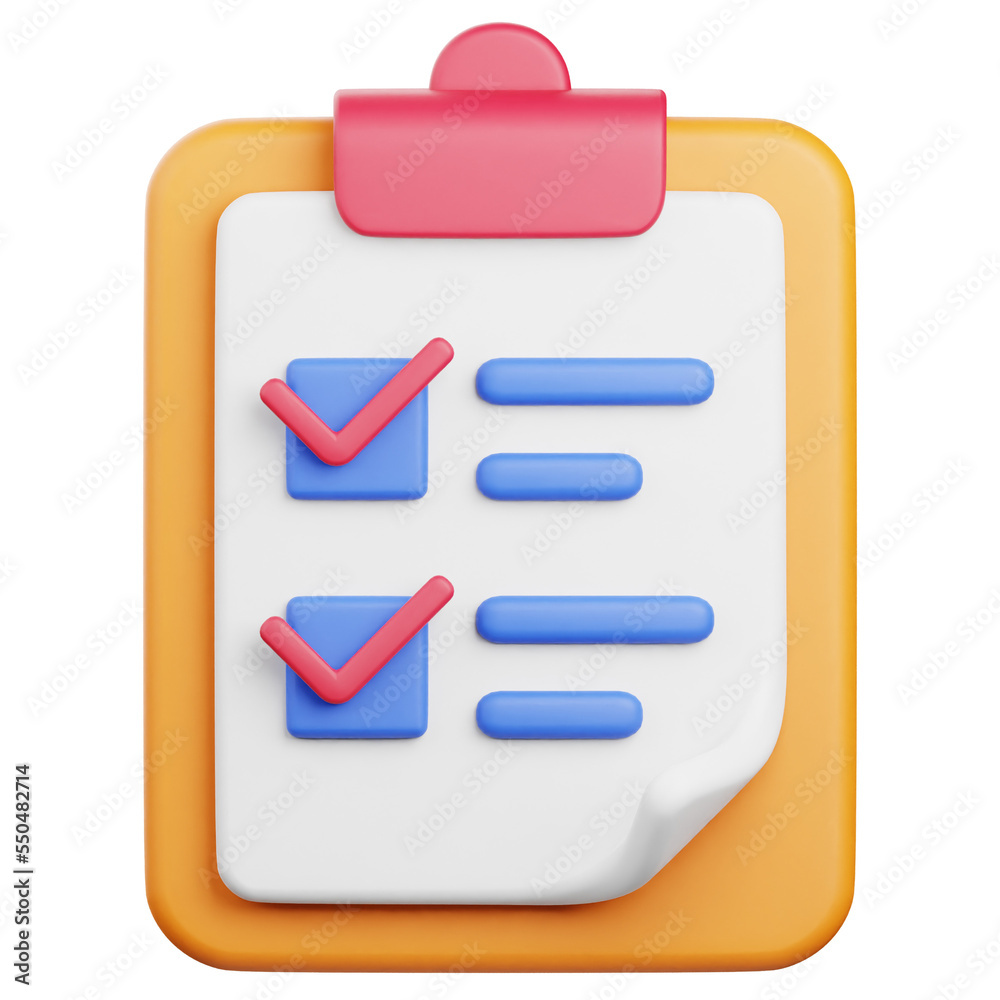3D Render Clipboard Icon, illustration isolated on white background, suitable for website, mobile app, print, presentation, infographic, and other projects. 3D Render Clipboard Icon, illustration isolated on white background, suitable for website, mobile app, print, presentation, infographic, and other projects.