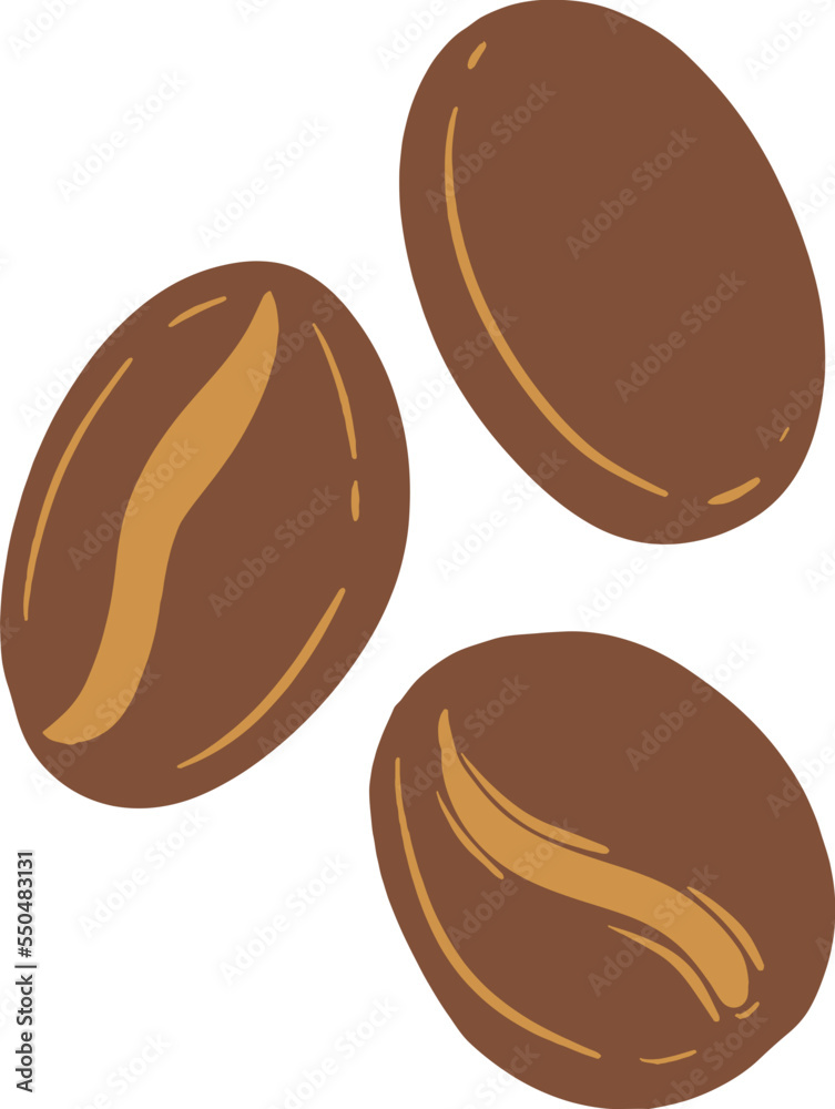 Coffee beans illustration Coffee beans illustration
