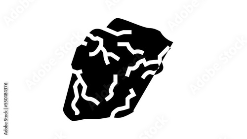 marble stone rock glyph icon animation photo