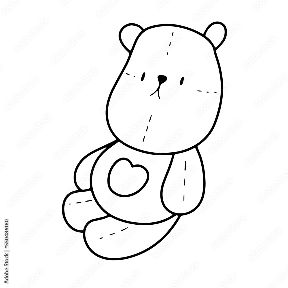 Obraz premium love bear