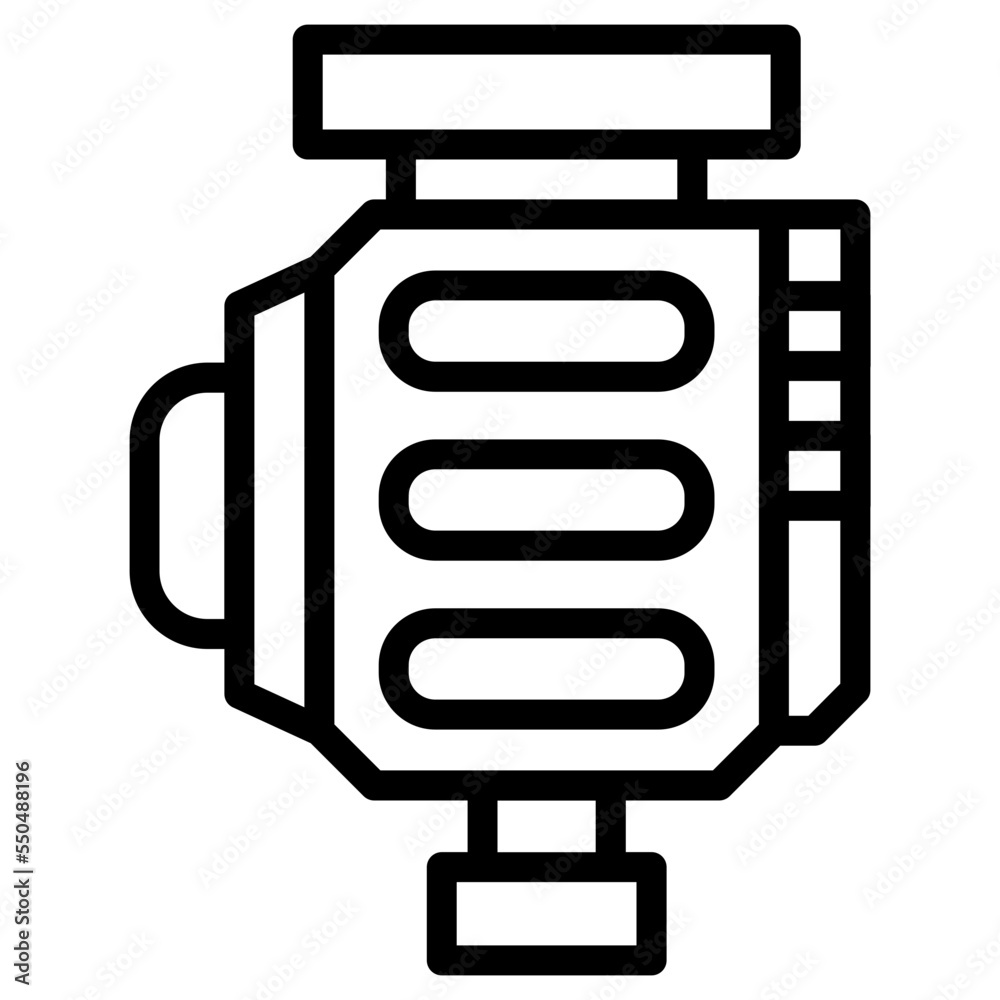 Fototapeta premium engine icon